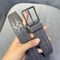Abrasione intrecciata di cuoio nera Tearproof della cinghia ISO9001 di Brown degli uomini anti