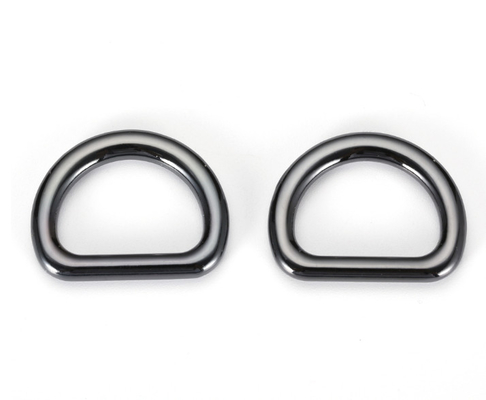 Nicheli la norma degli anelli a D della cinghia degli accessori degli anelli della borsa di colore