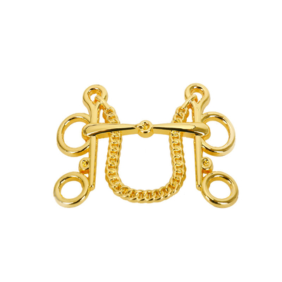 Parte della decorazione della serratura della borsa degli accessori della serratura del metallo dell'oro di modo