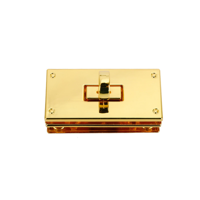 Accessori della serratura della borsa dell'oro dell'hardware della serratura della borsa di forma di rettangolo