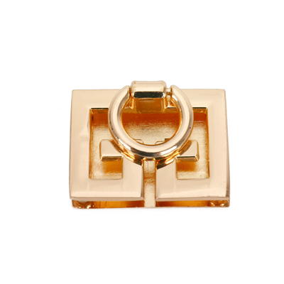 Hardware della serratura della borsa di Rose Gold Twist Locks Press facile installare