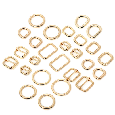 ODM multiuso dorato dell'hardware D Ring Fadeless Stainless Steel degli anelli della borsa