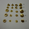 Il bottone resistente del metallo di durezza dei bottoni automatici improvvisi rompe il ODM dell'oro